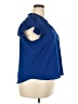 Assorted Brands Blue Short Sleeve Blouse Size XXL - photo 4