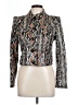 Veronica Beard 100% Polyurethane Animal Print Silver Jacket Size 10 - photo 1
