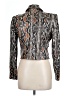 Veronica Beard 100% Polyurethane Animal Print Silver Jacket Size 10 - photo 2