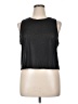 Athleta 100% Polyester Black Sleeveless T-Shirt Size XL - photo 1
