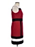Sandra Darren Color Block Red Cocktail Dress Size 10 (petite) - photo 4