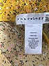 retrology 100% Rayon Floral Yellow Shorts Size M - photo 4