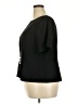 DressBarn Black Short Sleeve Top Size 20w - photo 5