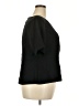 DressBarn Black Short Sleeve Top Size 20w - photo 4