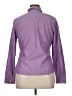 Foxcroft Stripes Purple Long Sleeve Button-Down Shirt Size 14 - photo 2