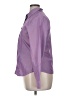 Foxcroft Stripes Purple Long Sleeve Button-Down Shirt Size 14 - photo 5