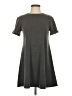 Forever 21 Solid Gray Casual Dress Size S - photo 1