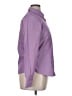 Foxcroft Stripes Purple Long Sleeve Button-Down Shirt Size 14 - photo 4