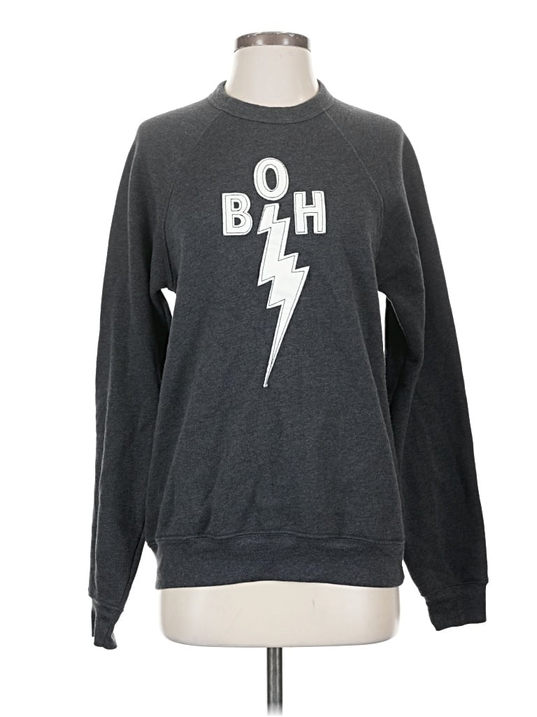 Pre-owned Bella+canvas Sweatshirt In Gray