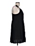 Gap Solid Black Casual Dress Size L - photo 4