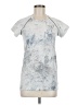 Lululemon Athletica Silver Active T-Shirt Size 8 - photo 1