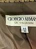 Giorgio Armani Houndstooth Brown Wool Blazer Size 10 - photo 6