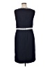 Ann Taylor 100% Polyester Gray Cocktail Dress Size 14 - photo 2