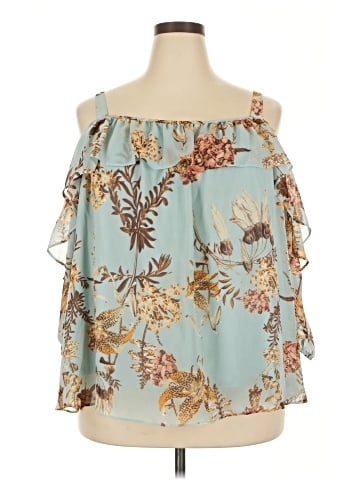 Boutique + Sleeveless Blouse (view 1)