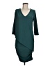 Last Tango Solid Teal Cocktail Dress Size M - photo 1