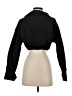 A.L.C. 100% Cotton Black Long Sleeve Blouse Size 0 - photo 2