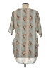 Tucker 100% Silk Teal Kimono Size M - photo 2
