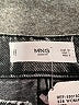 MNG 100% Cotton Chevron-herringbone Gray Jeans Size 1 - photo 7