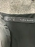 Zara Basic Solid Black Casual Dress Size M - photo 4