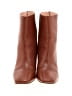 J.Crew 100% Leather Brown Ankle Boots Size 9 1/2 - photo 2