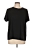 Assorted Brands Solid Black Short Sleeve T-Shirt Size 12 - photo 1