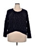 Unbranded Stars Black Pullover Sweater Size 2X (estimated) - photo 1