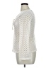 No Comment 100% Polyester Ivory Long Sleeve Blouse Size XL - photo 5