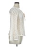 No Comment 100% Polyester Ivory Long Sleeve Blouse Size XL - photo 4