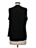 Chico's 100% Polyester Black Sleeveless Blouse Size Med (1) - photo 2