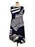 empodium Graphic Blue Casual Dress Size XXL - photo 2