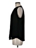 Chico's 100% Polyester Black Sleeveless Blouse Size Med (1) - photo 5
