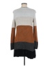 Joseph A. 100% Rayon Color Block Brown Cardigan Size M - photo 2