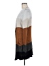 Joseph A. 100% Rayon Color Block Brown Cardigan Size M - photo 5