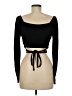 Louna Black Long Sleeve Top Size M - photo 2