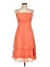 David's Bridal 100% Polyester Orange Cocktail Dress Size 10 - photo 1