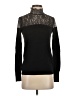 Jennifer Lopez 100% Nylon Black Turtleneck Sweater Size S - photo 1
