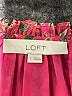 Ann Taylor LOFT 100% Polyester Pink Short Sleeve Blouse Size S - photo 7