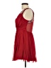 Deb 100% Polyester Red Cocktail Dress Size 11 - 12 - photo 5