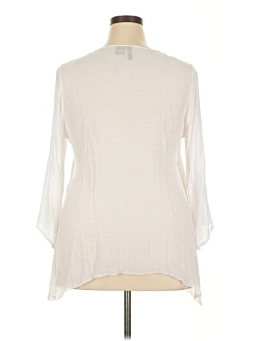 New Directions 3/4 Sleeve Blouse (view 2)