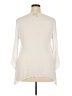 New Directions Ivory 3/4 Sleeve Blouse Size 2X - photo 2