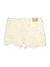 Seven7 Ivory Denim Shorts Size 10 - photo 2