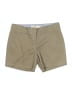 J.Crew 100% Cotton Solid Tan Khaki Shorts Size 2 - photo 1