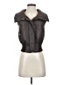 Express 100% Polyester Brown Vest Size XS - photo 1