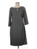 Talbots Polka Dots Gray Casual Dress Size M - photo 1