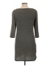 Max Studio Chevron-herringbone Gray Casual Dress Size L - photo 2