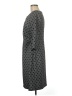 Talbots Polka Dots Gray Casual Dress Size M - photo 5