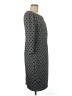 Talbots Polka Dots Gray Casual Dress Size M - photo 4