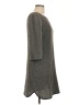 Max Studio Chevron-herringbone Gray Casual Dress Size L - photo 4