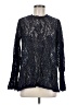 Zara Basic Black Long Sleeve Blouse Size M - photo 1