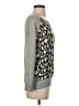 Joie 100% Silk Paisley Gray Silk Pullover Sweater Size XS - photo 4